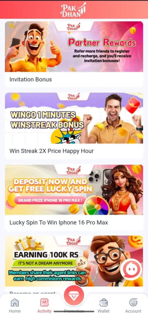 Pak Dhan Game